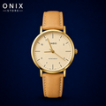 Casio LTP-VT03GL-4B - Reloj mujer analógico dorado correa cuero camel