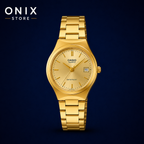 Casio LTP-1170N-9A - Reloj mujer analógico dorado pulsera acero inoxidable