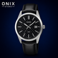 Casio MTP-VD03L-1A reloj hombre esfera negra correa cuero