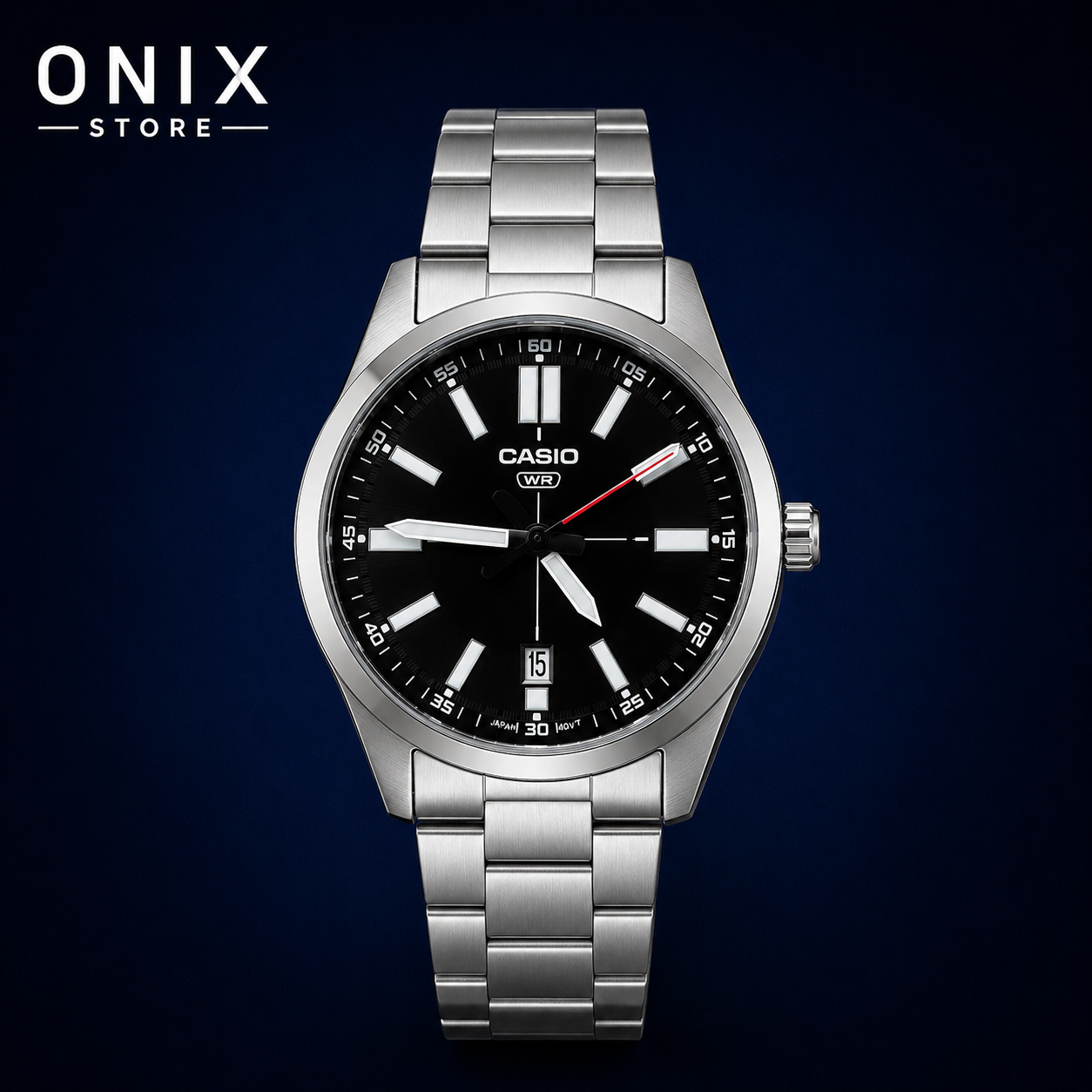 Casio MTP-VD02D-1E reloj hombre esfera negra