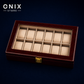 Estuche Organizador para 12 Relojes - Madera