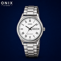 Casio MTP-V006D-7B Plateado Blanco Números Romanos
